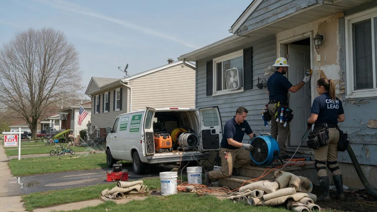 Flood Cleanup in Oakwood, OK near me