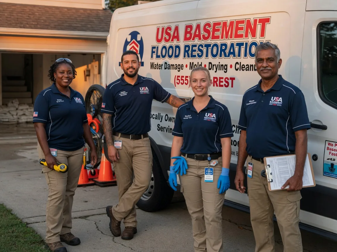 Basement Flood Cleanup company in Oakwood, OK